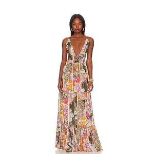 Agua Bendita Fairy Maxi Dress - Size S